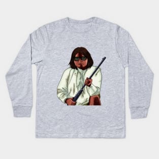 Native American Geronimo Cool Shade GTA Render Art Design Kids Long Sleeve T-Shirt